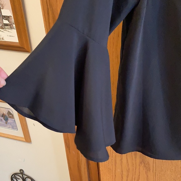 2/$20🌻 NWT gorgeous Goldray Nellin flounce sleeve  blouse - Picture 2 of 9